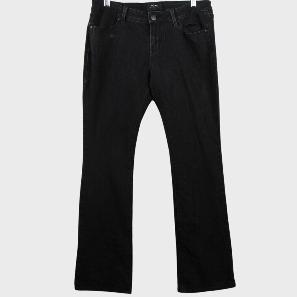 Cherry‎ Blossom Bootcut Jeans Size 13 Mid Rise Stretch Juniors Retro Y2K Casual